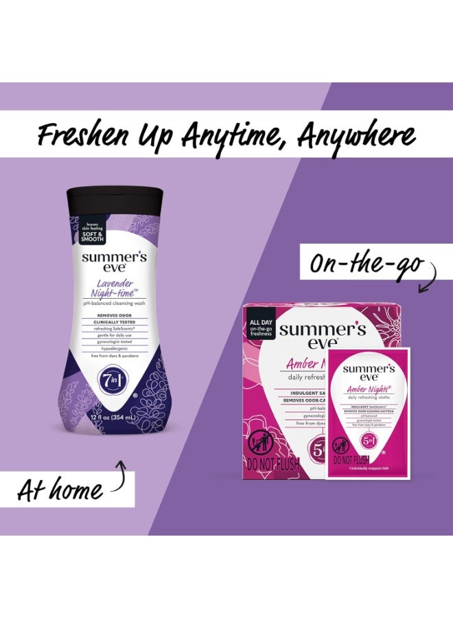 Summer's Eve Lavender Night-Time Daily Cleansing Wash, 354ml - Image 4